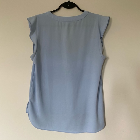 SOLD Zara | Light Blue Blouse - Picture 5 of 5